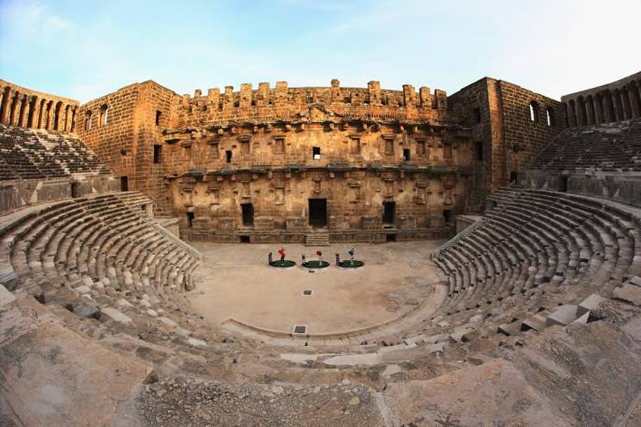 L’anfiteatro risale al 161 avanti cristo e attualmente si tengono stagioni di teatro e balletto GETTY